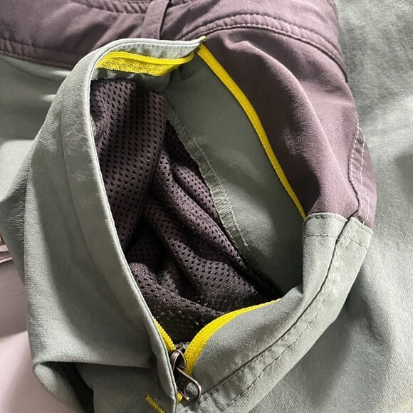 L.L.‎ Bean Board Shorts Men's Size 38W Green Nylon Blend Paddle SW-1748 - Picture 8 of 12